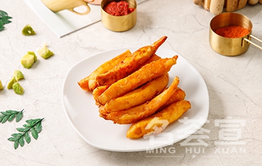 冷冻甘梅地瓜条油炸半成品