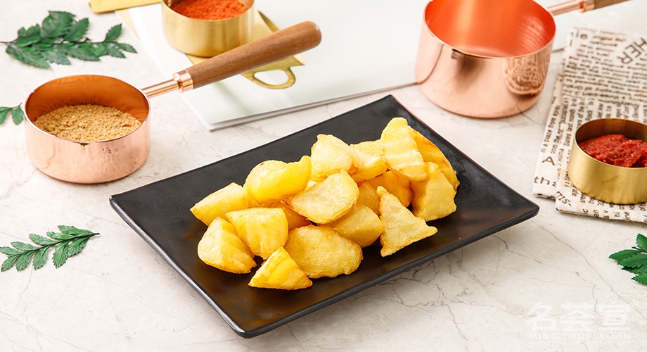 预炸锅巴土豆 预炸锅巴土豆